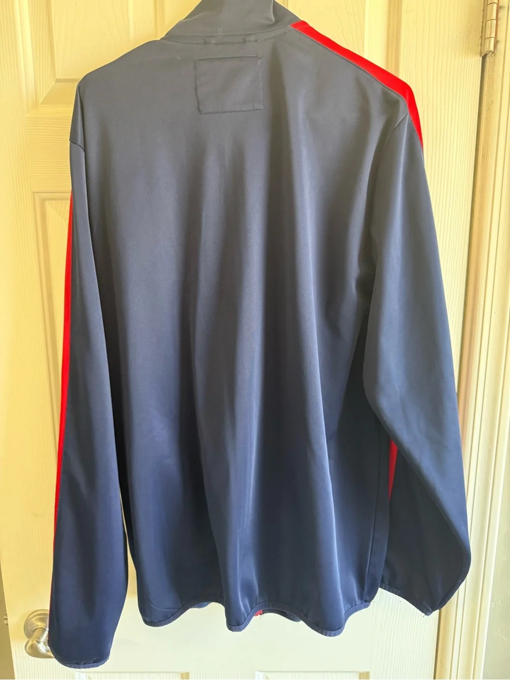 Arizona Wildcats Navy & Red Men's Track Jacket with Logo